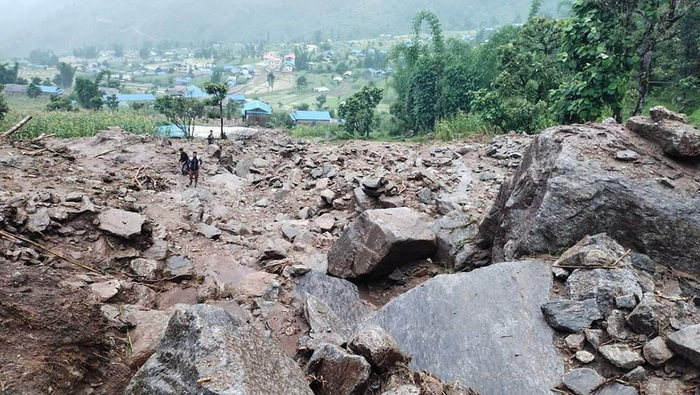Death toll of Okhaldhunga landslide reaches four