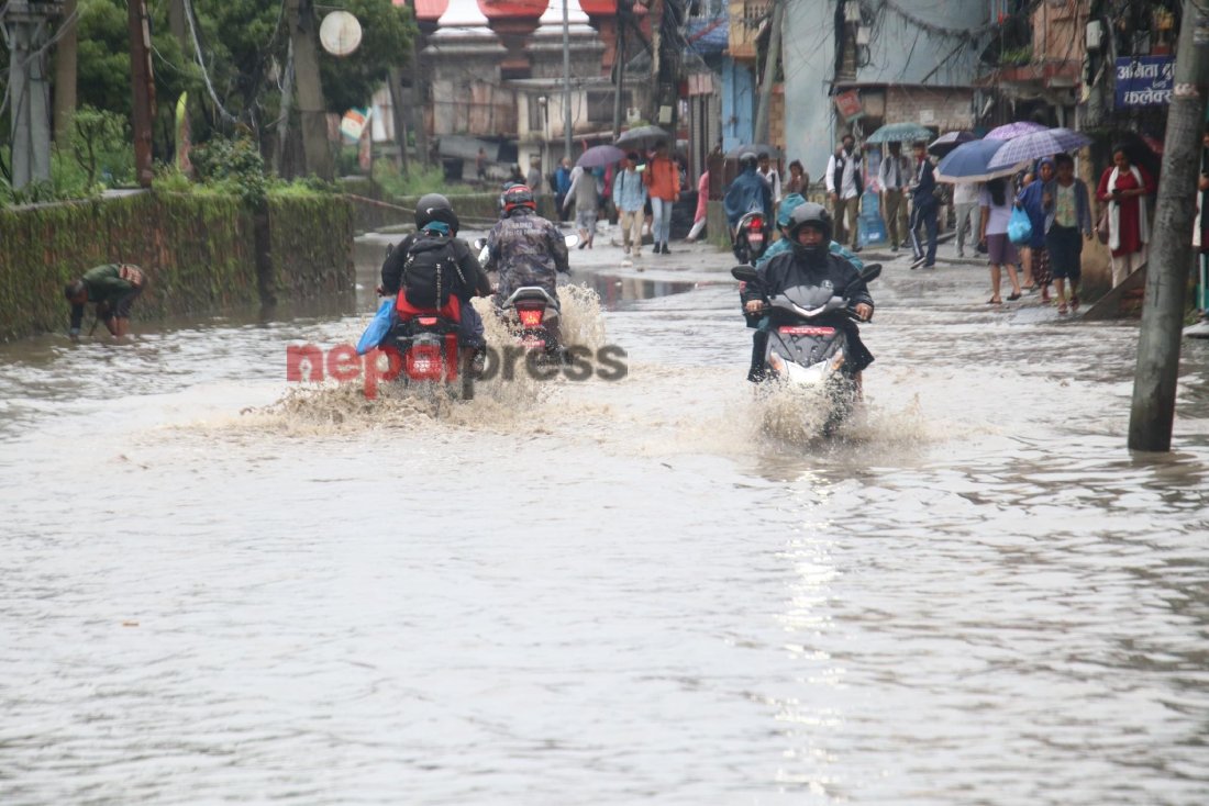 Inundation in different parts of Kathmandu Valley (photos)