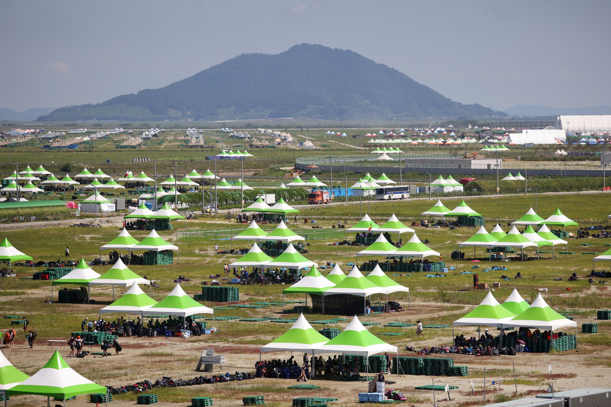 South Korea evacuates tens of thousands of scouts ahead of typhoon