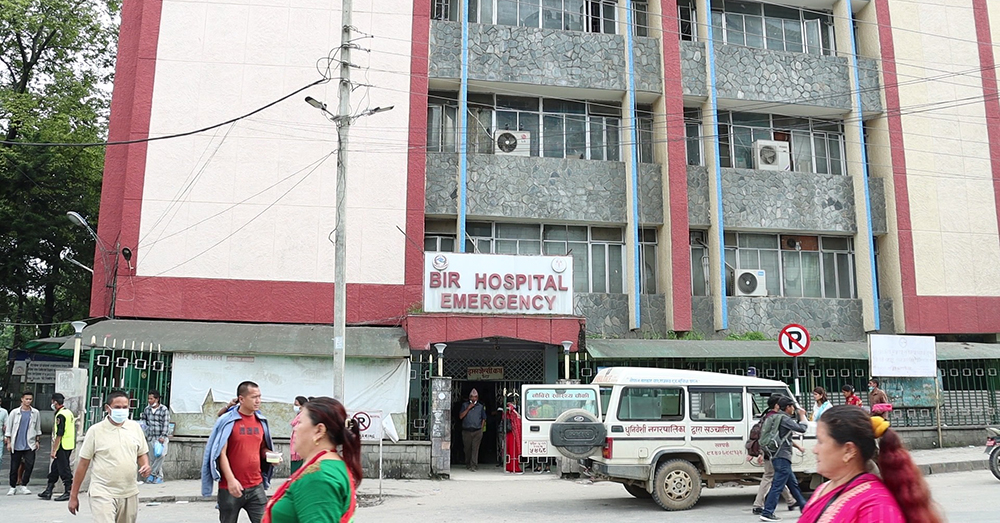 Man jumps off sixth floor of Bir Hospital, dies