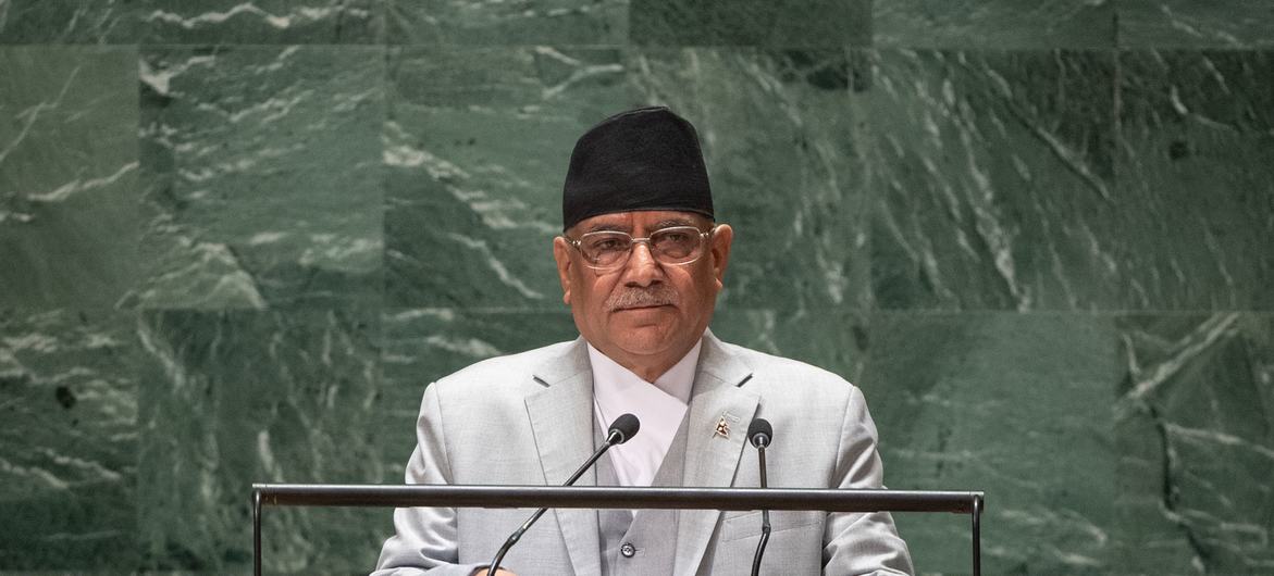 At UN Assembly, Prime Minister Dahal urges focus on common goals