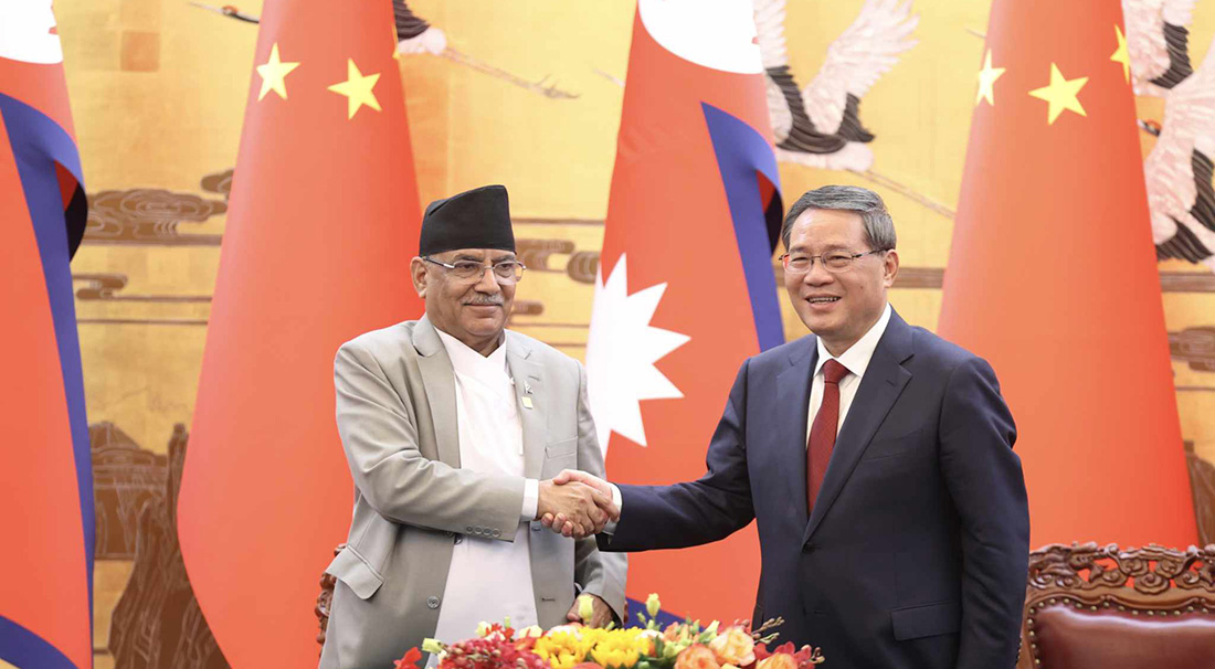 Nepal-China sign 13-point agreement (With photos)
