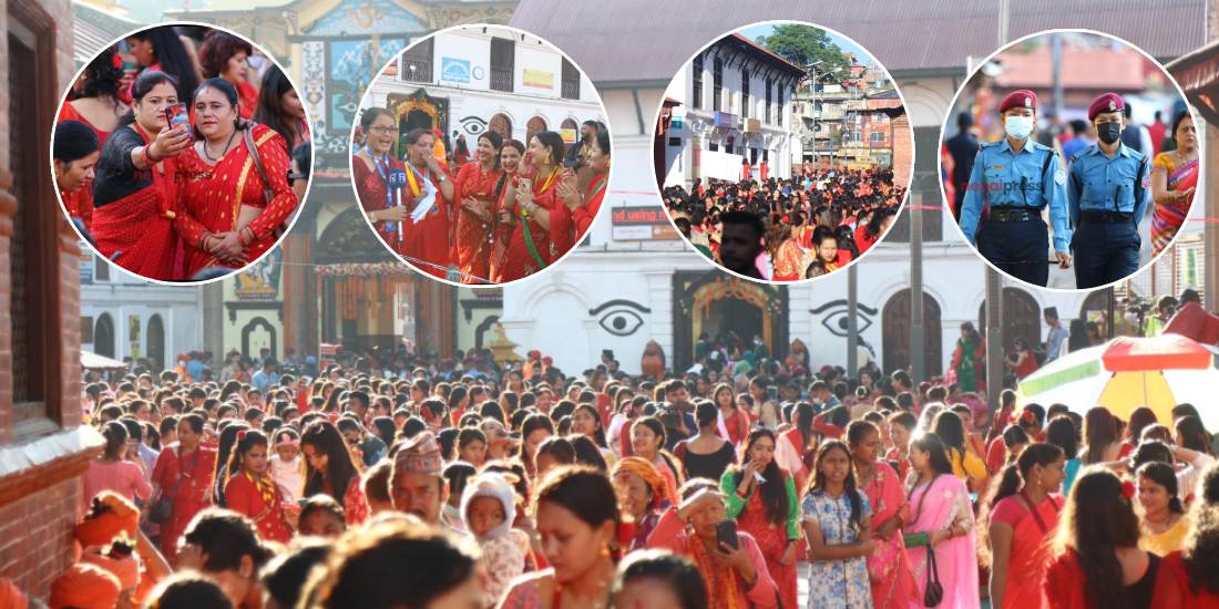 Teej festival being observed across the country with fervour (With photos)