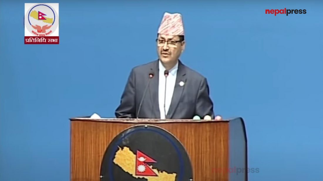 Foreign Minister Saud briefs Parliament about situation of Nepalis in Israel (With video)