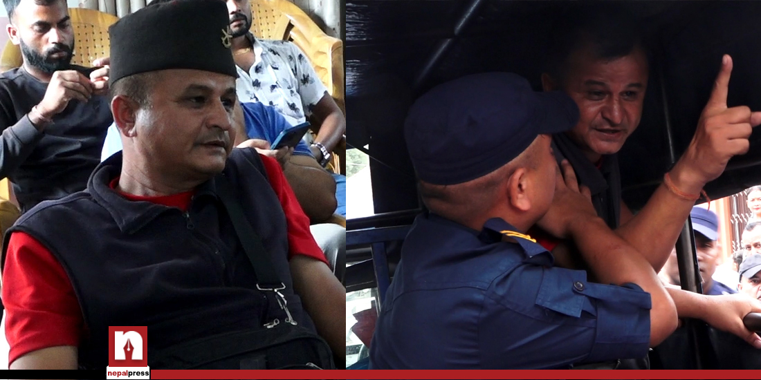 Shyam Babu Sapkota, who attacked former minister Yadav with khukuri, sent to jail