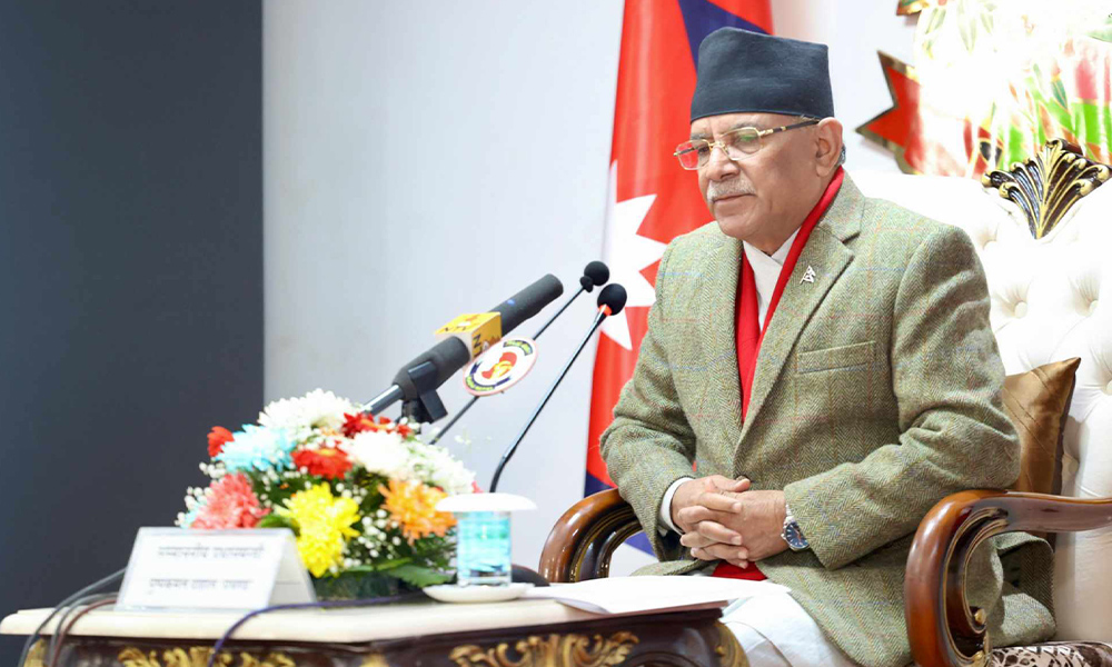 PM Dahal vows to expand scope of health insurance