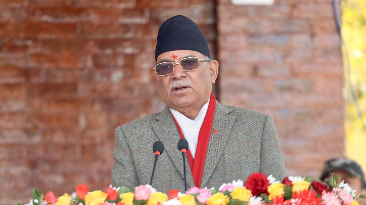 Building quake-resilient structures is the responsibility, not desire: PM Dahal
