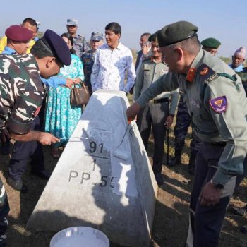 Repair of border pillars along Nepal-India border begins from today