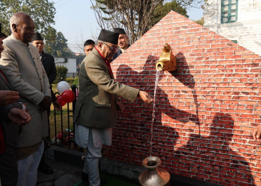 Melamchi water will be distributed regularly to Kathmandu’s people: PM Dahal