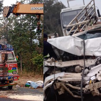 2 killed, 4 injured in Bara truck-Bolero jeep collision