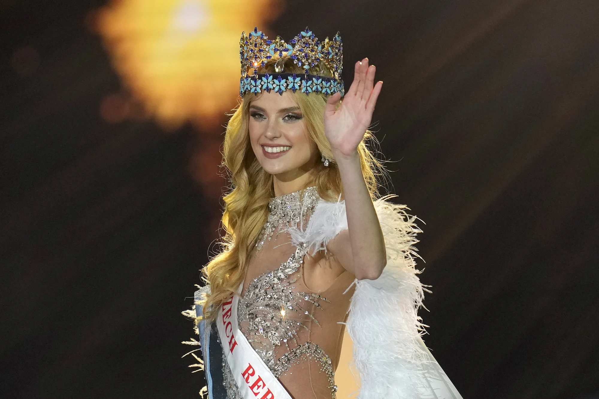 Krystyna Pyszková of the Czech Republic crowned Miss World 2024
