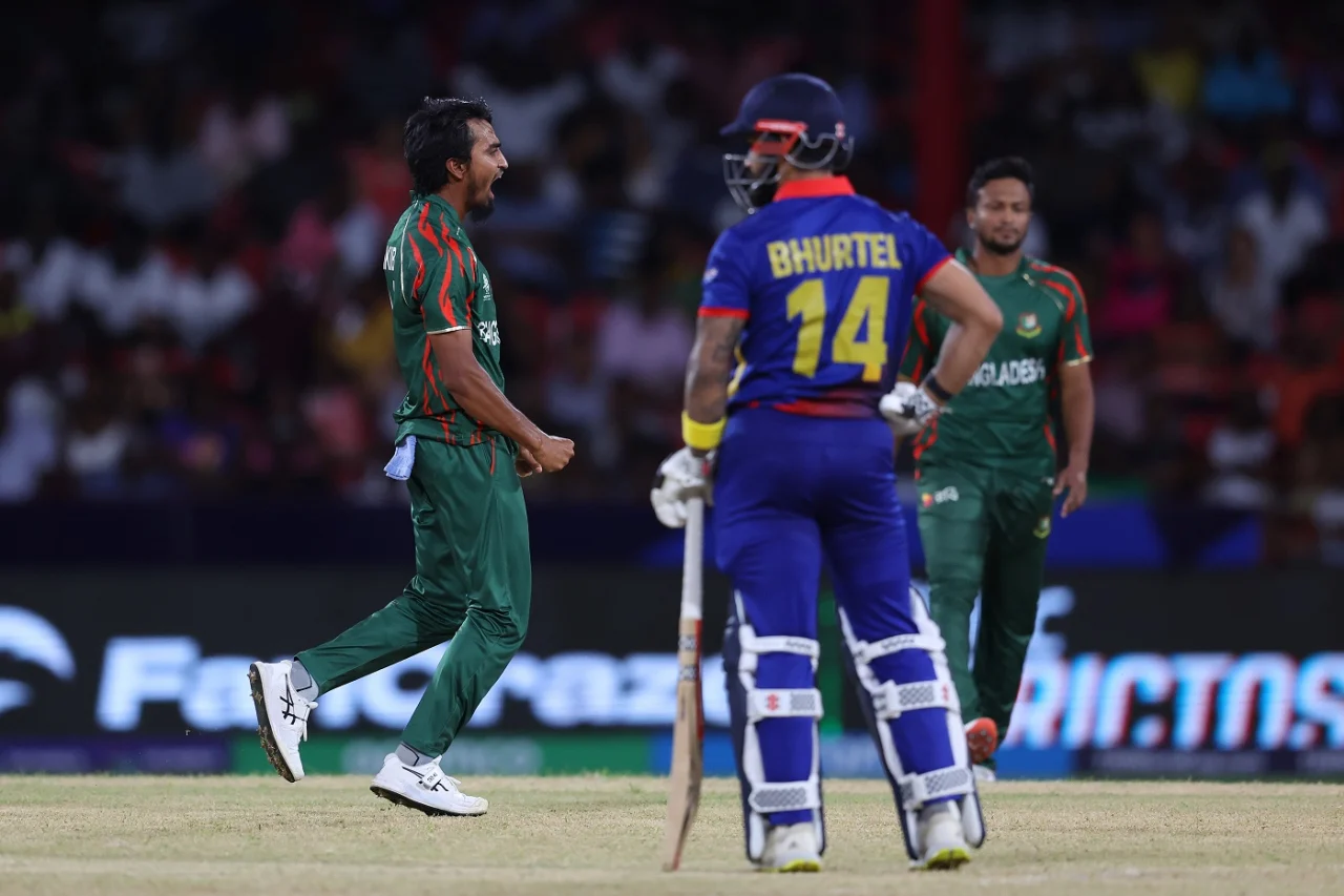 ICC T20 World Cup: Nepal lose to Bangladesh by 21 runs