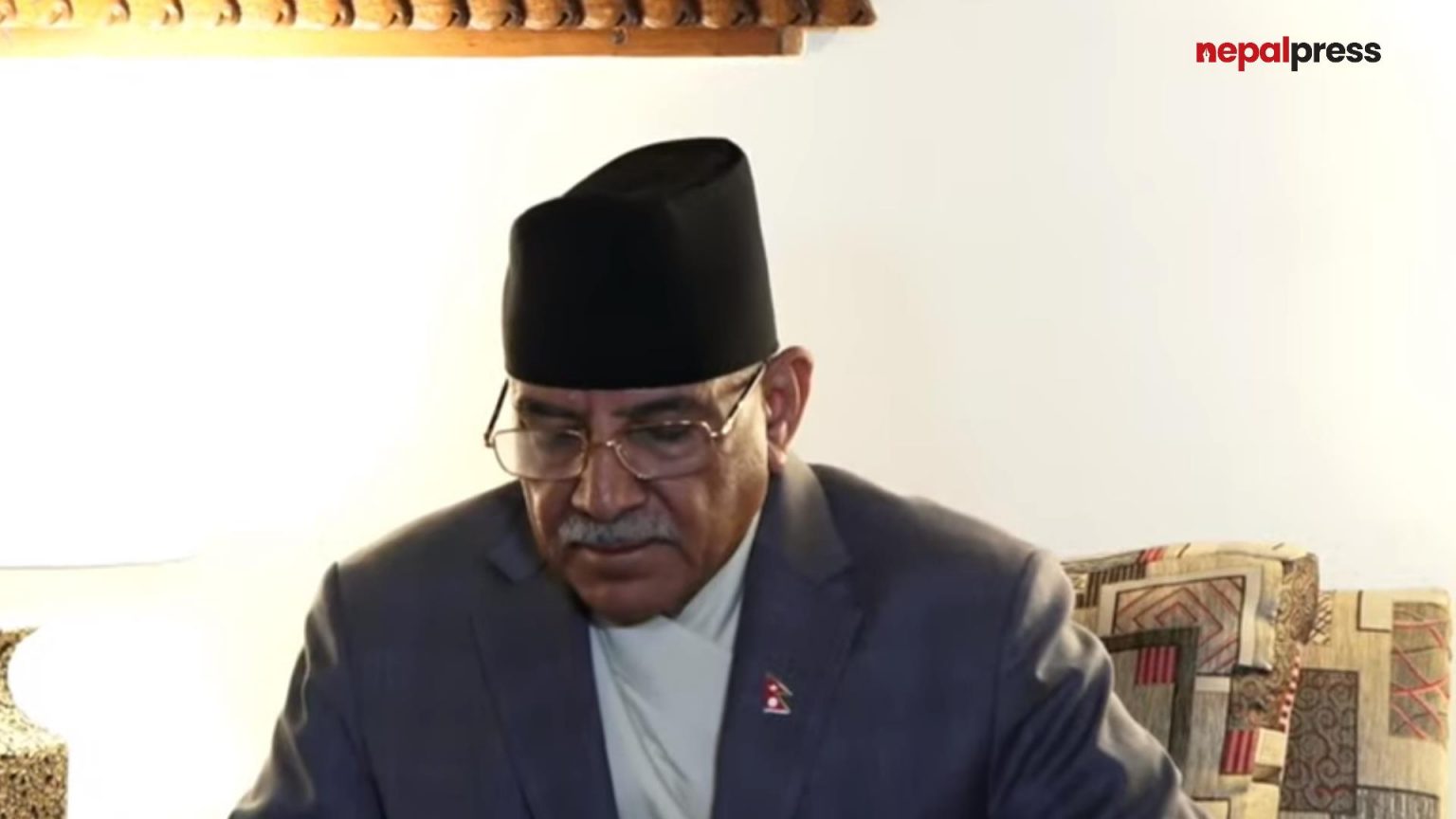 Prime Minister Dahal returns home (With video) Nepal Press