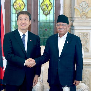 CPPCC Vice Chair Bater calls on PM Dahal