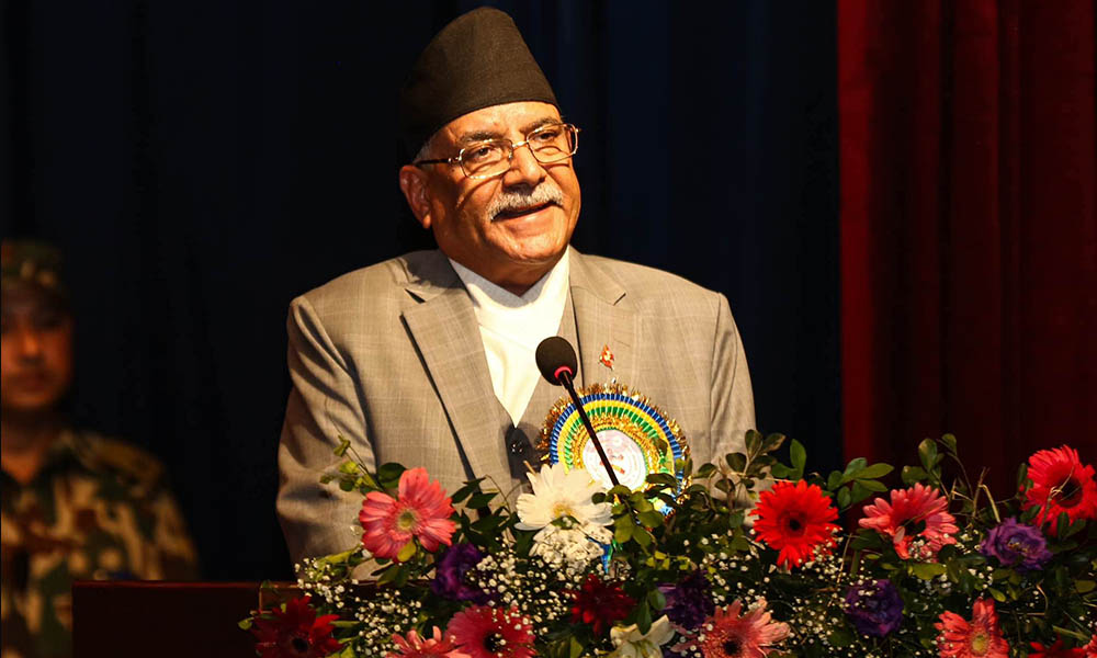 PM Dahal emphasises unity among all forces