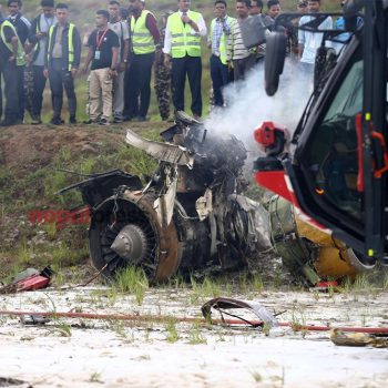 18 killed as Saurya Airlines plane crashes during takeoff at TIA (With list)