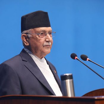 Border-related issues will be resolved through diplomatic channel: PM Oli