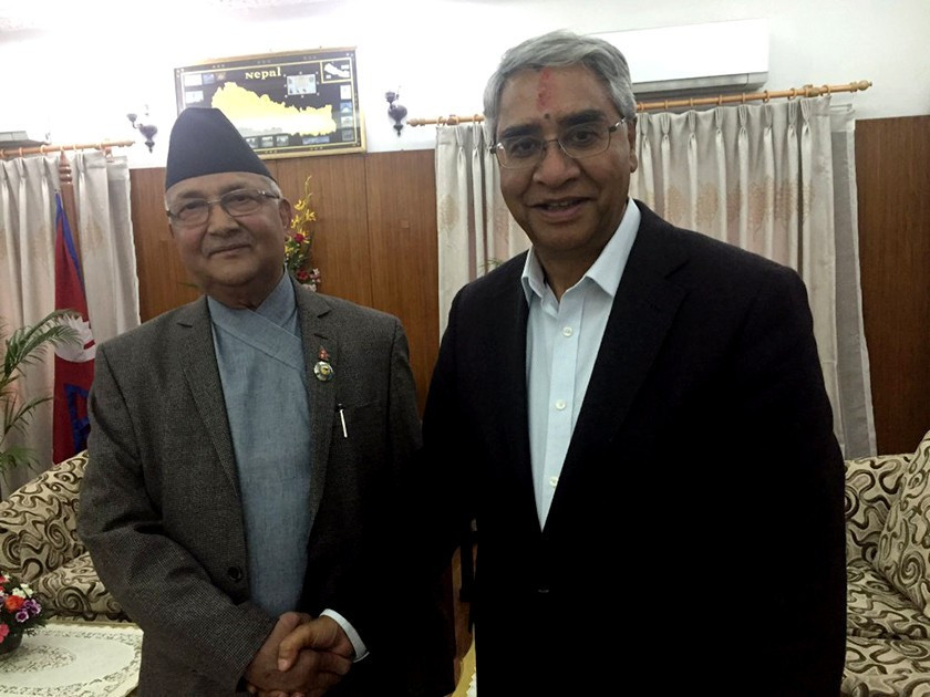 NC, UML agree for new coalition, Constitution amendment
