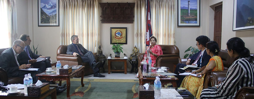 US Ambassador calls on Foreign Minister Rana