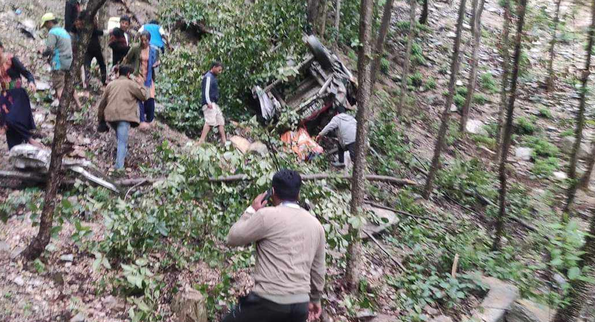 7 killed, 7 injured in Rolpa jeep accident