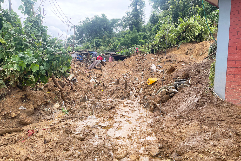 4 missing, 2 injured as landslide sweeps away house, shed in Gorkha