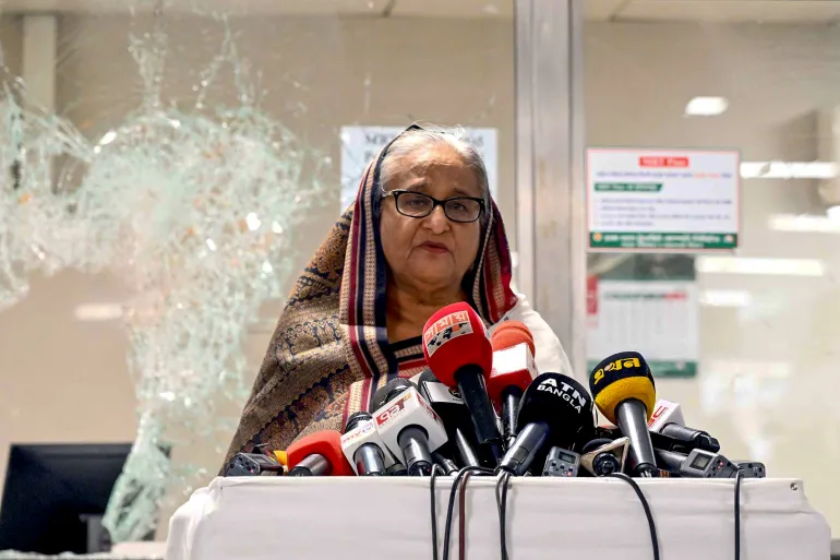 Bangladesh PM Hasina quits and flees as protestors storm palace