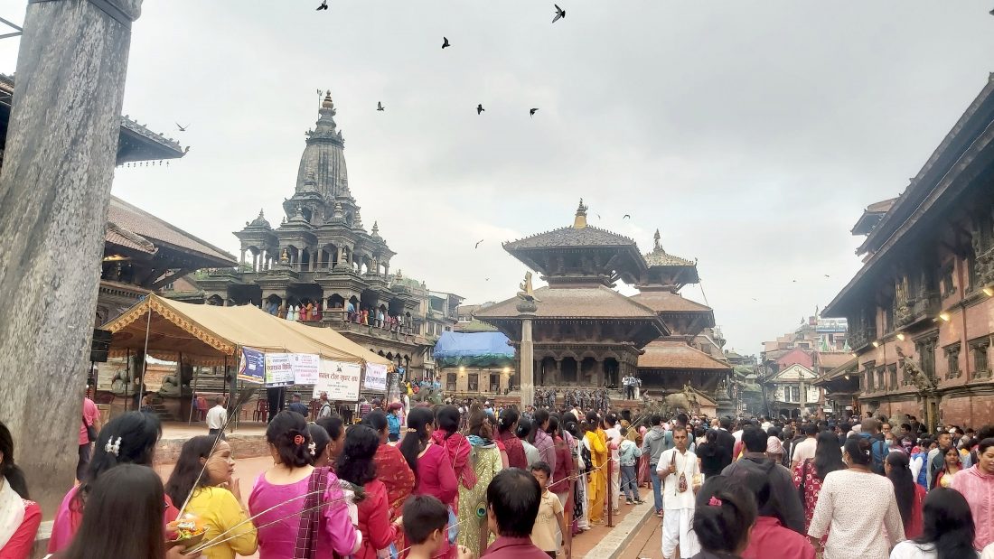 Krishna Janmashtami being observed (With photos)