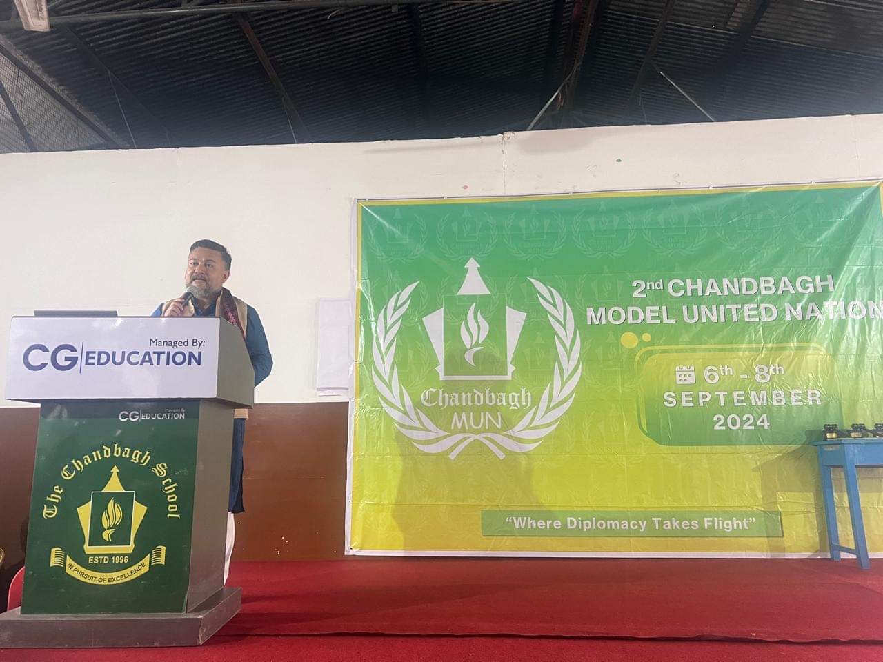 2nd Chandbagh Model United Nations conference commences