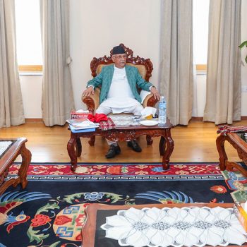 Deuba, Dahal in Baluwatar to meet PM Oli