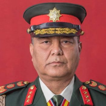 President Paudel confers rank insignia on new CoAS Sigdel