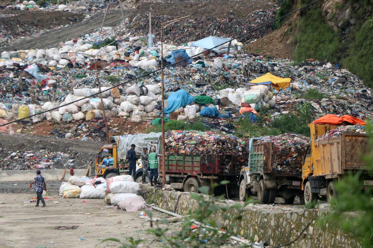 Waste volume up in Bancharedanda