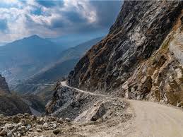 Mustang and Dolpa being linked to road network