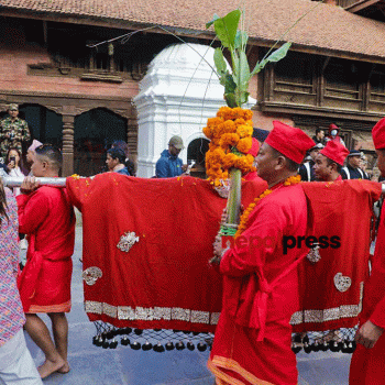 Fulpati being observed with fervour