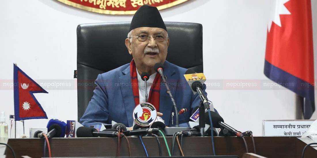 PM Oli commends UN peacekeepers on UN Day, insists on collective fight against common threat from climate change