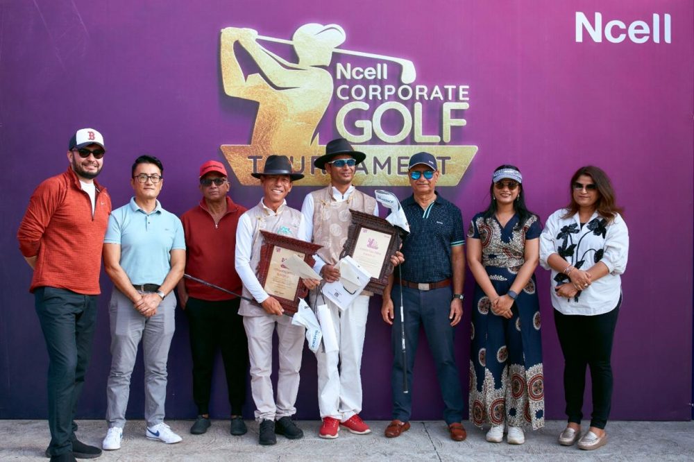 Sherpa Adventure Gear Nepal wins Ncell Corporate Golf Tournament