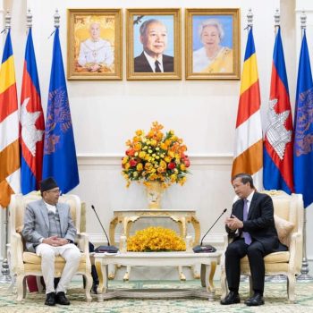 Speaker Ghimire calls on Cambodian PM