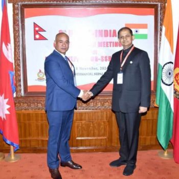 Nepal-India border security meeting: Proposal on controlling cross-border crime and illegal entry of third countries’ nationals