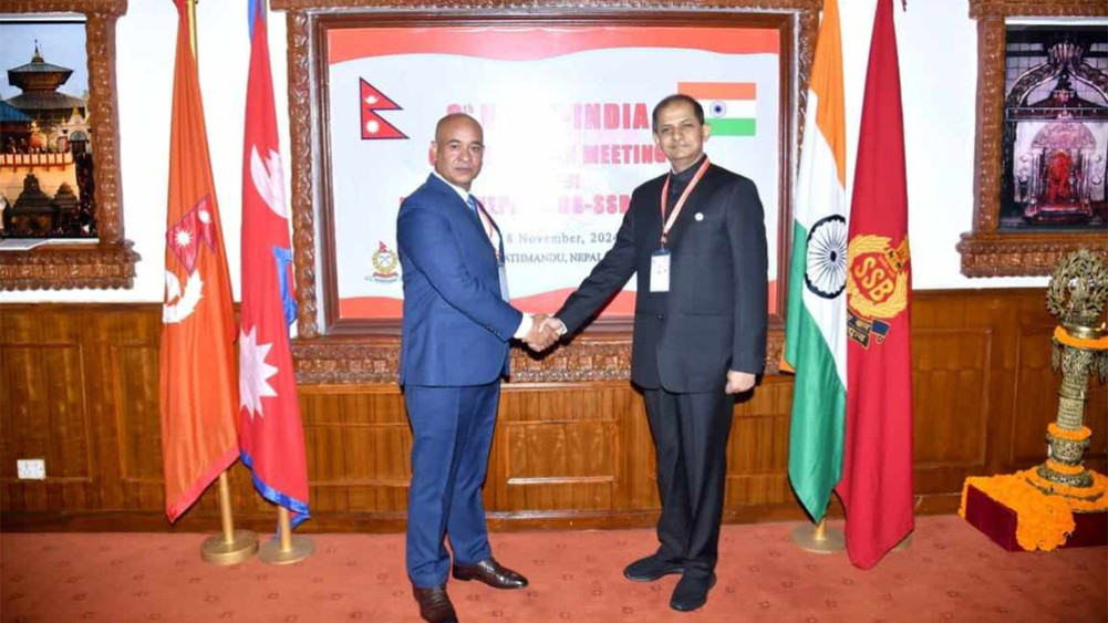 Nepal-India border security meeting: Proposal on controlling cross-border crime and illegal entry of third countries’ nationals