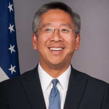 US Assistant Secretary of State Donald Lu arriving in Nepal