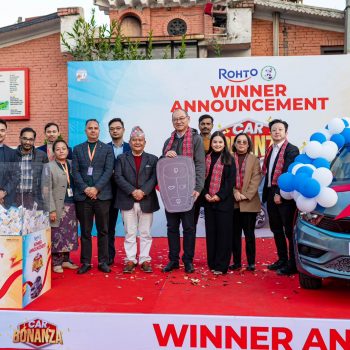 Rohto Mentholatum Nepal announces Grand Winner of the “Car Bonanza” campaign