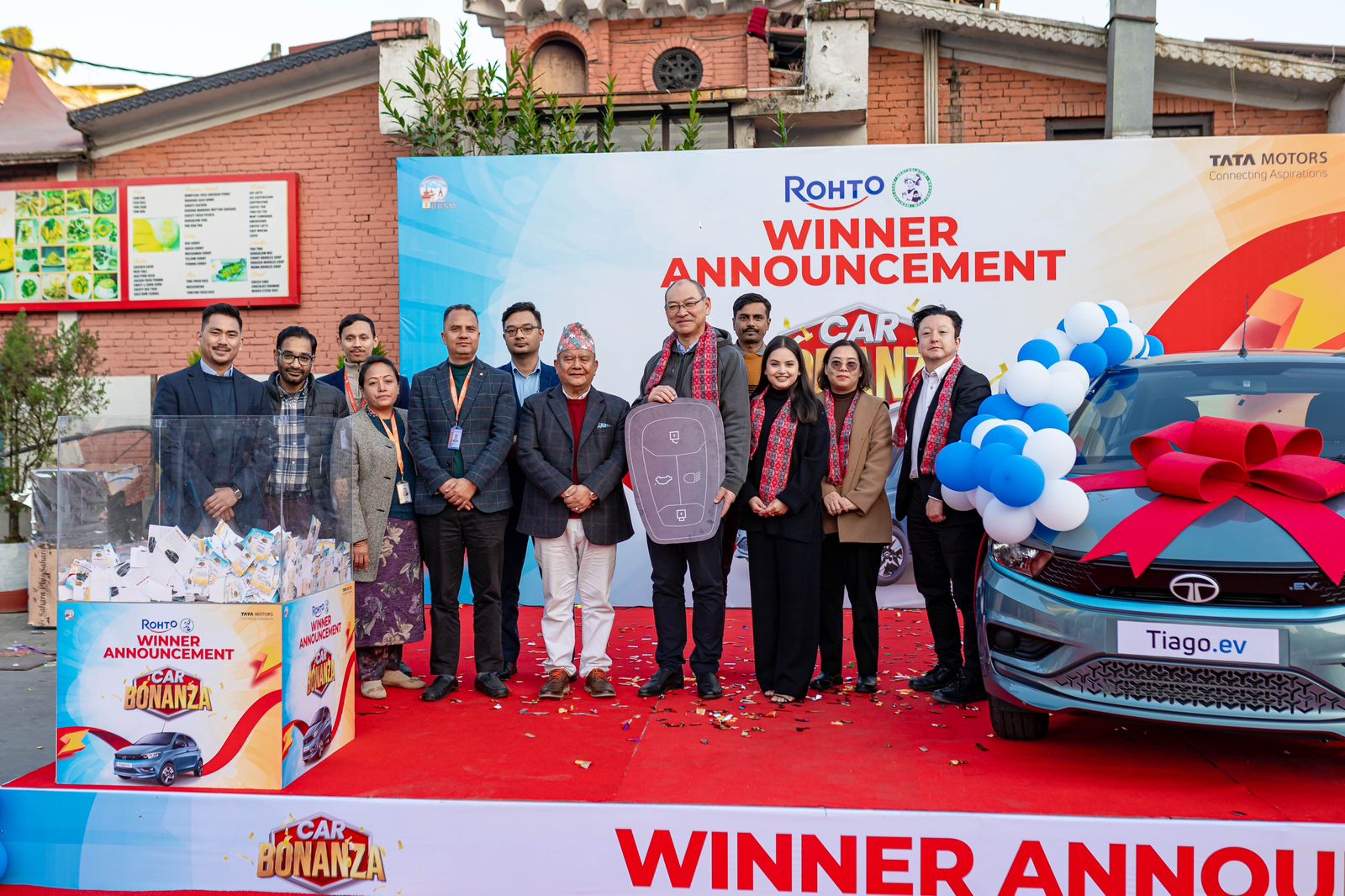 Rohto Mentholatum Nepal announces Grand Winner of the “Car Bonanza” campaign