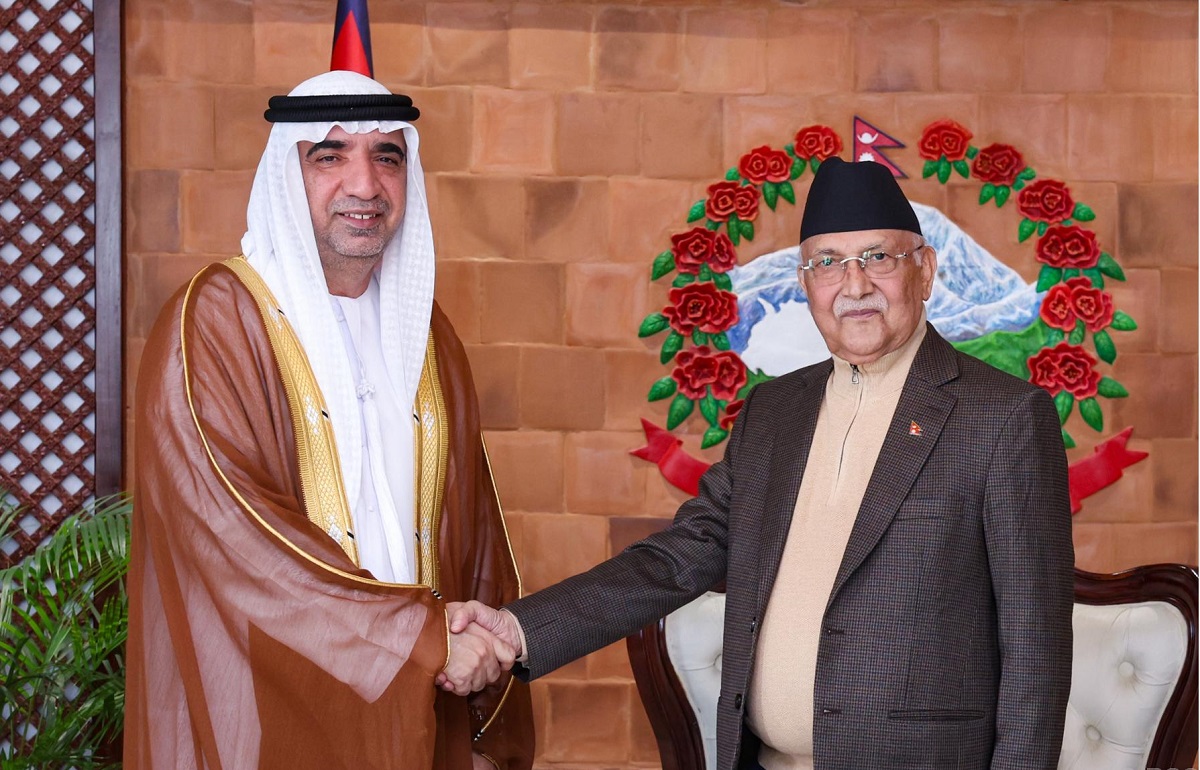 UAE envoy calls on PM Oli