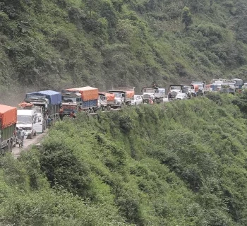 Muglin-Kathmandu road to remain closed for 3 hours daily from today