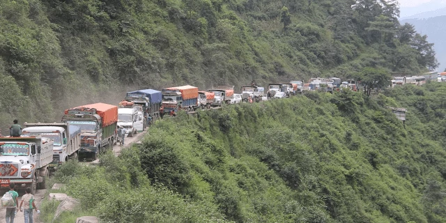 Muglin-Kathmandu road to remain closed for 3 hours daily from today