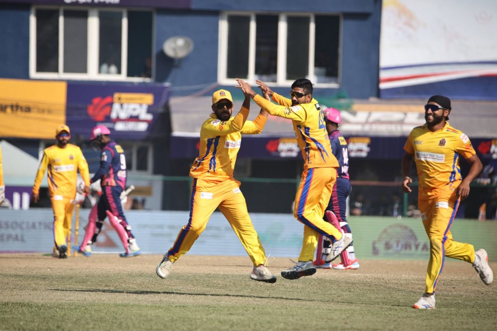 Sudurpaschim Royals defeat Janakpur Bolts by 72 runs