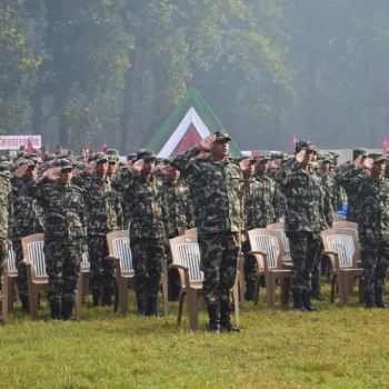 Nepal-India joint military exercise from Tuesday