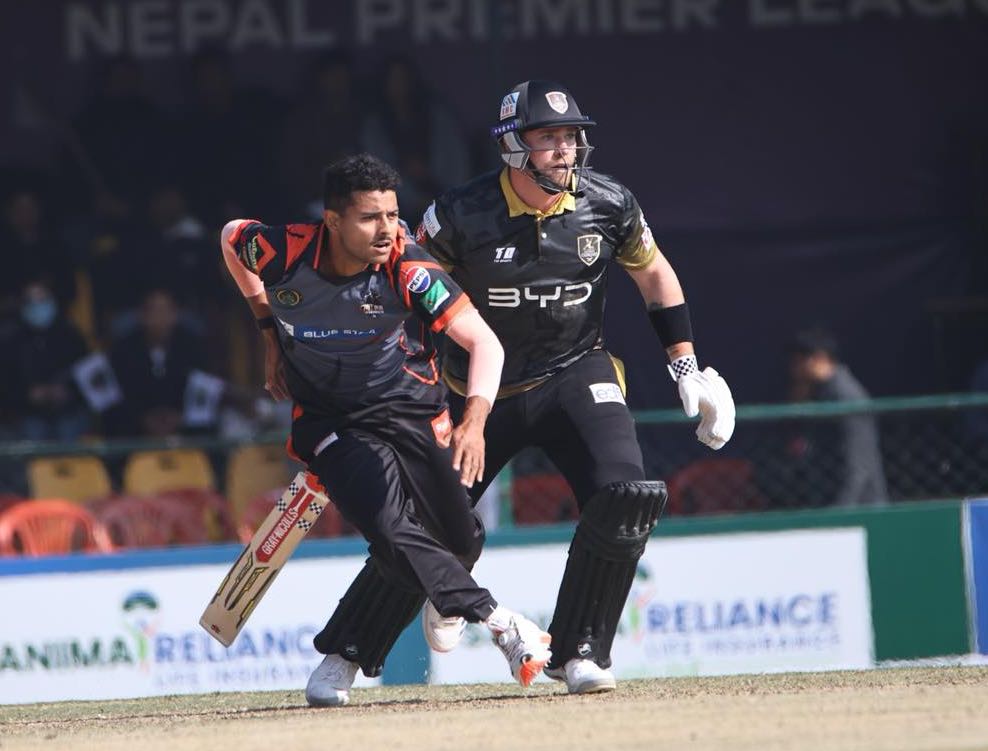 Chitwan Rhinos defeat Kathmandu Gurkhas by five wickets