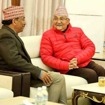 RPP Nepal Chair Thapa calls on PM Oli