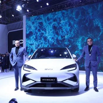 BYD launches the Sealion 7 eSUV at Bharat Mobility Global Expo 2025