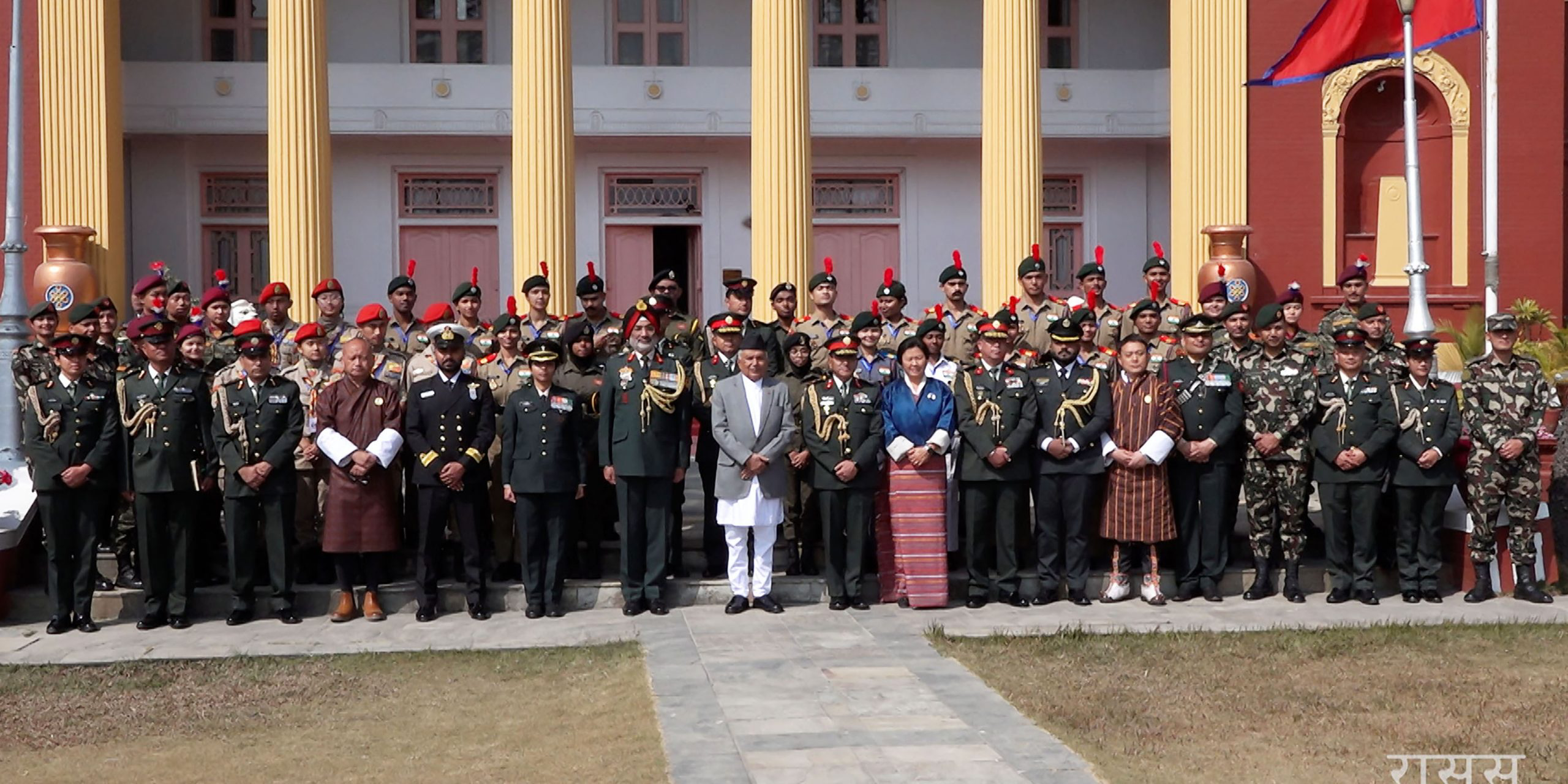 NCC representatives from India, Bhutan, Maldives pay courtesy call on President Paudel